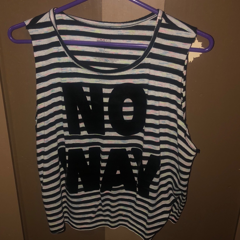 Striped tank